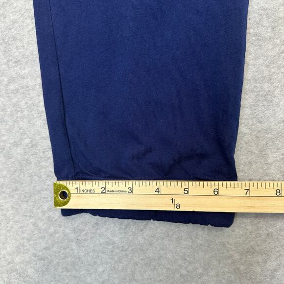 Xersion Activewear Pants WMNS XXL Blue Pull On Elastic Waist High Rise Cotton - Picture 10 of 10